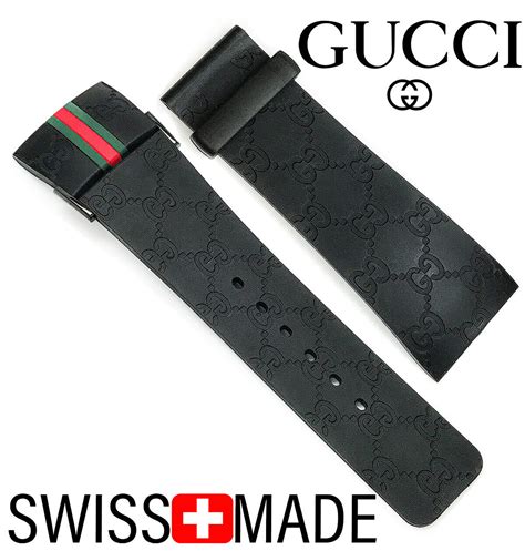 gucci watch band replacement rubber|replacement gucci shoulder strap.